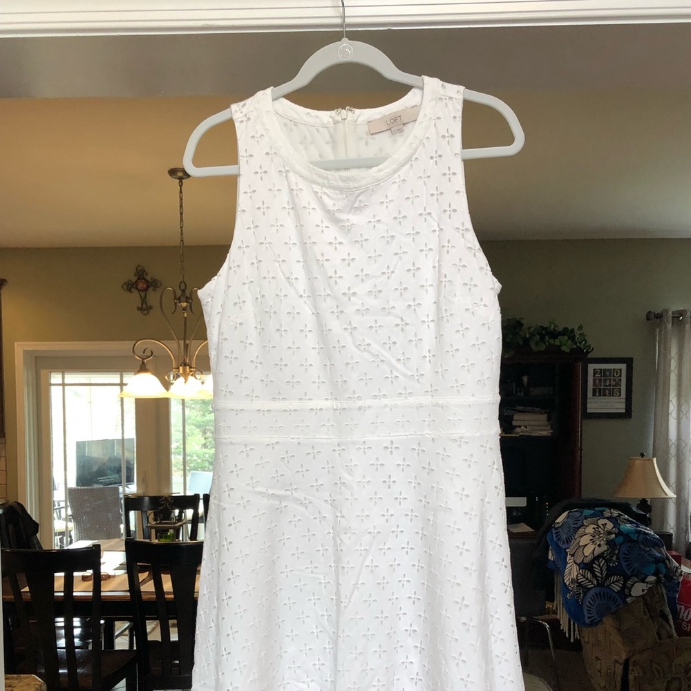White summer dress